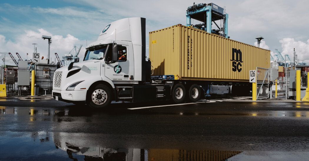 California Pushes Electric Trucks as the Future of Freight