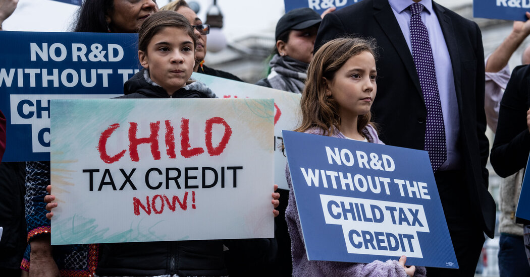 Lawmakers Strike Deal on Expanded Child Tax Credit, but Face Long Odds