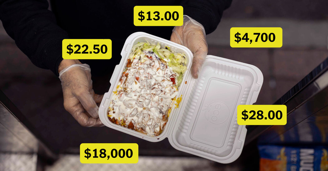 What’s Behind This $10 Chicken Over Rice? An $18,000 Permit.