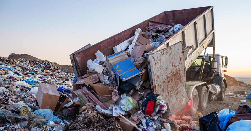 Methane From Landfills Is a Big Driver of Climate Change, Study Says