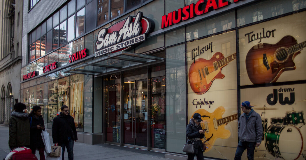 Sam Ash Music Stores to Close After 100 Years In Business