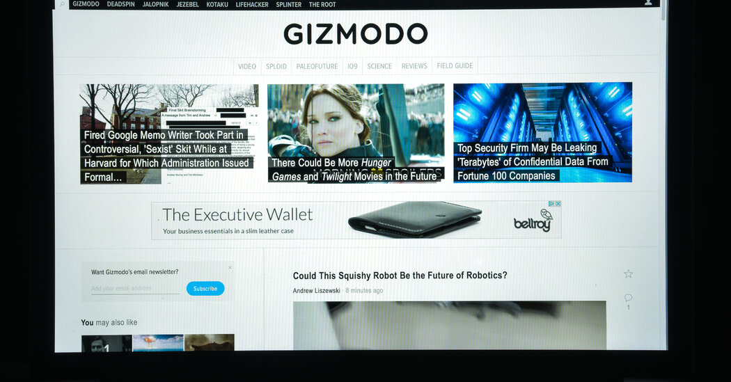 Gizmodo Sold to European Media Company