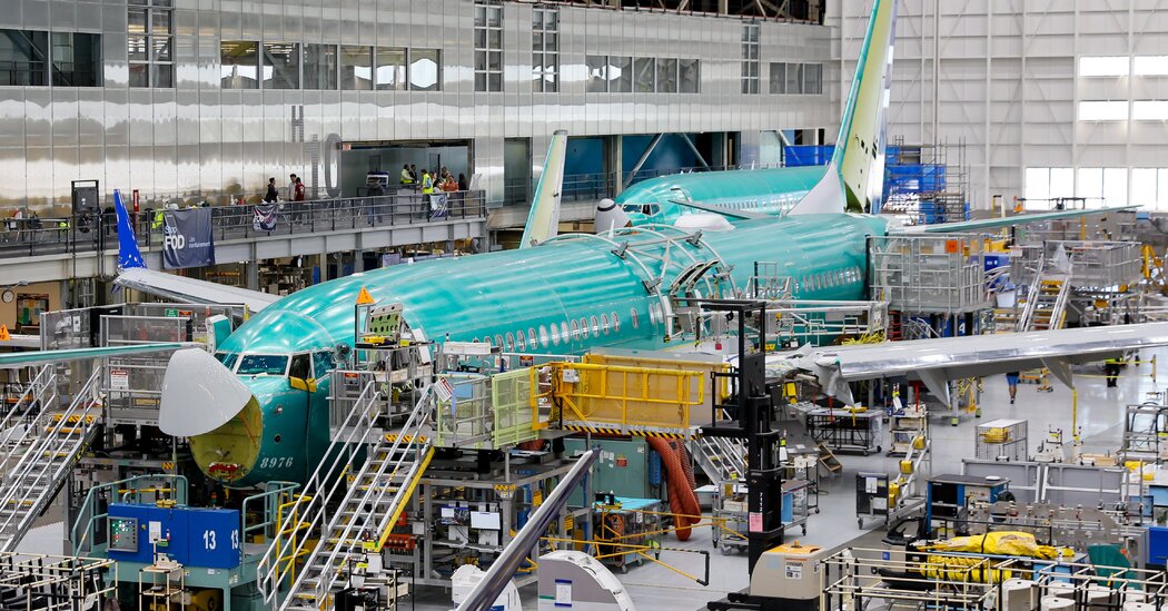 Justice Department to Offer Boeing Plea Deal Over 737 Max Crashes