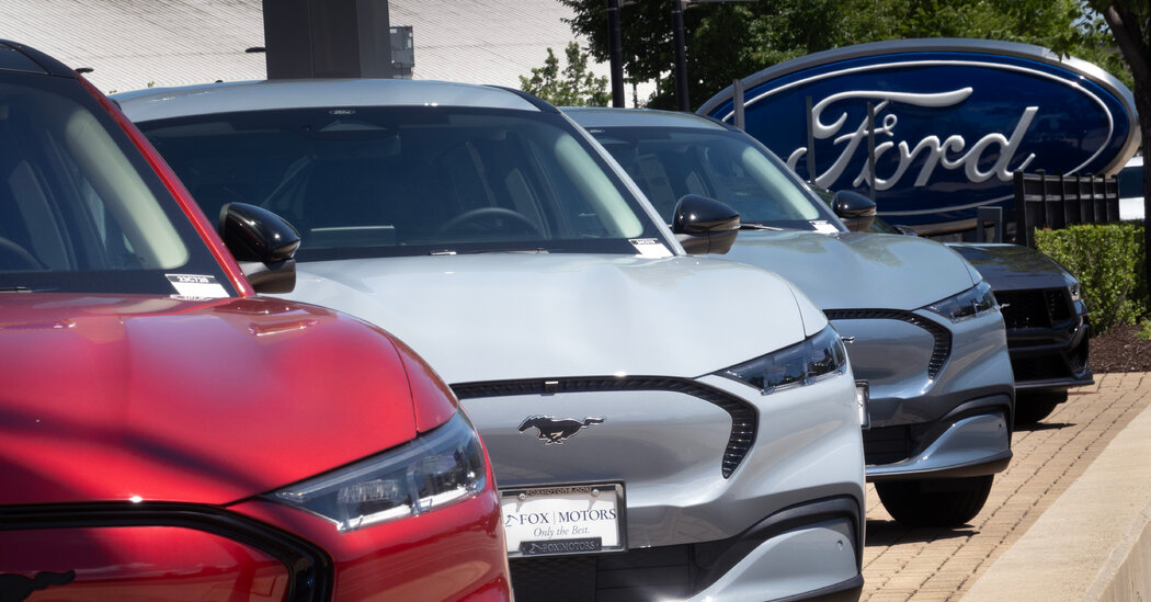 Ford and General Motors Report a Sales Surge, Especially for E.V.s