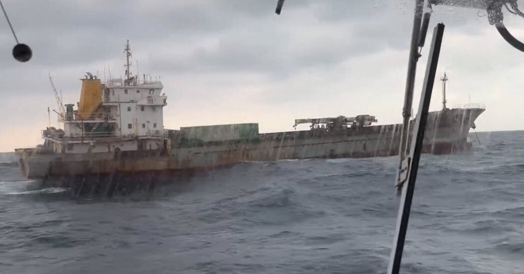 Taiwan Suspects a Chinese-Linked Ship of Damaging an Internet Cable