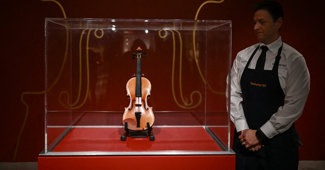 A 311-Year-Old Stradivarius Violin Sells for $10 Million at Sotheby’s