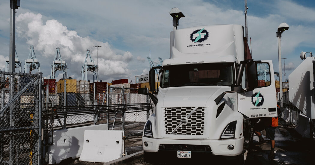 California’s Push for Electric Trucks Sputters Under Trump