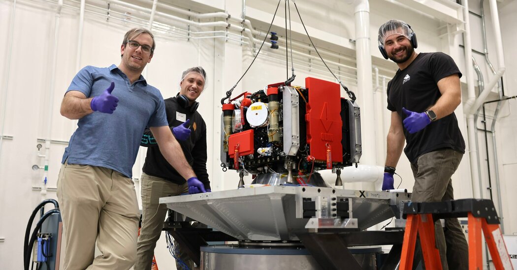 Earth’s 1st Asteroid Mining Prospector Heads to the Launchpad