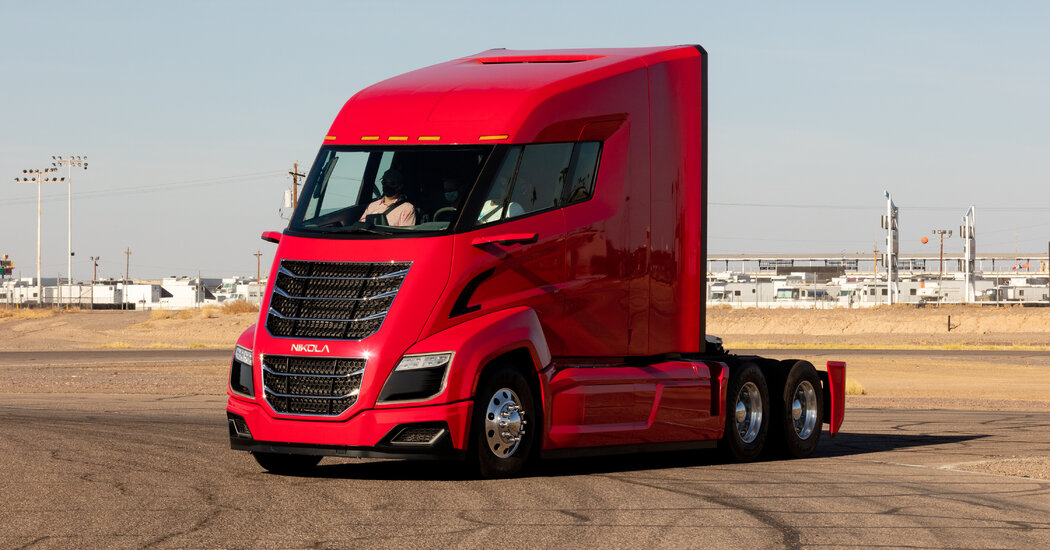 Nikola, E.V. Start-Up That Once Thrilled Investors, Files for Bankruptcy