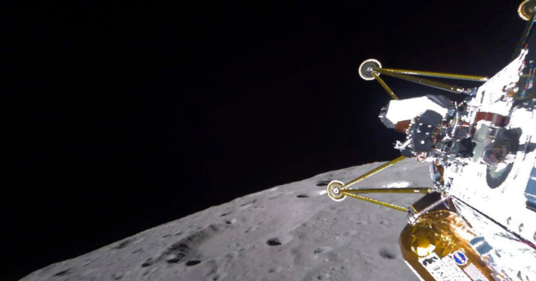 Intuitive Machines’ Athena Lander Is on the Moon, but Its Fate Is Unclear